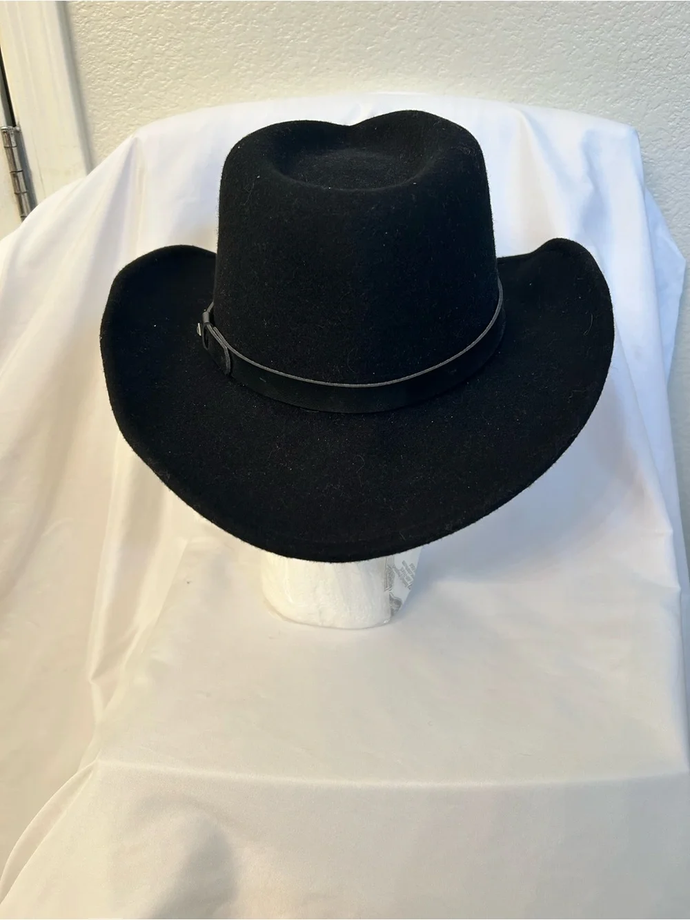 Women’s Cody James Santa Ana Black Western Cowboy Hat w/ Turquoise Concho Band